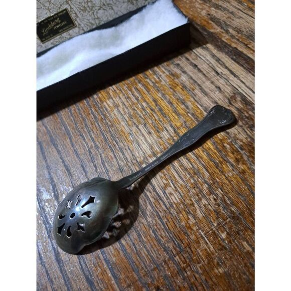 Vintage Masonic National Silverplate Spoon BFCL Emblem Lindenburg Jewelers - Picture 5 of 9